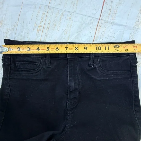 Hollister High Rise Skinny Jeans | Size 28 | Black | Stretch Denim - Picture 4 of 8